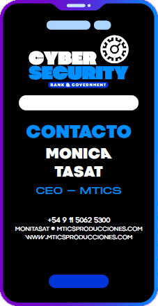 Mónica Tasat CEO MTICS Producciones WhatsApp