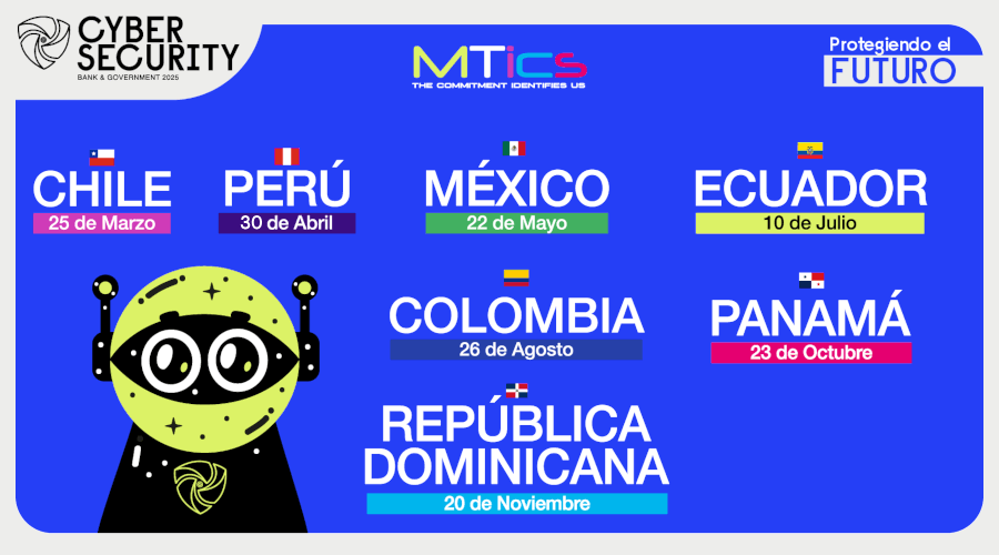 Eventos de ciberseguridad 2023 - CyberSecurity Bank & Government 2025