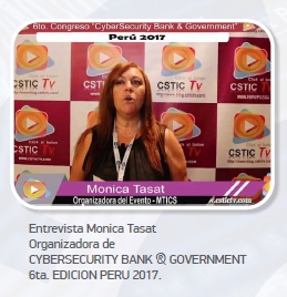 Entrevista a Mónica Tasat organizadora de CyberSecurity Bank & Government